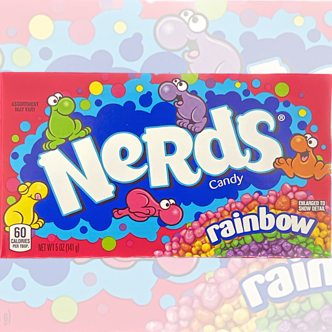Nerds Rainbow Video Box