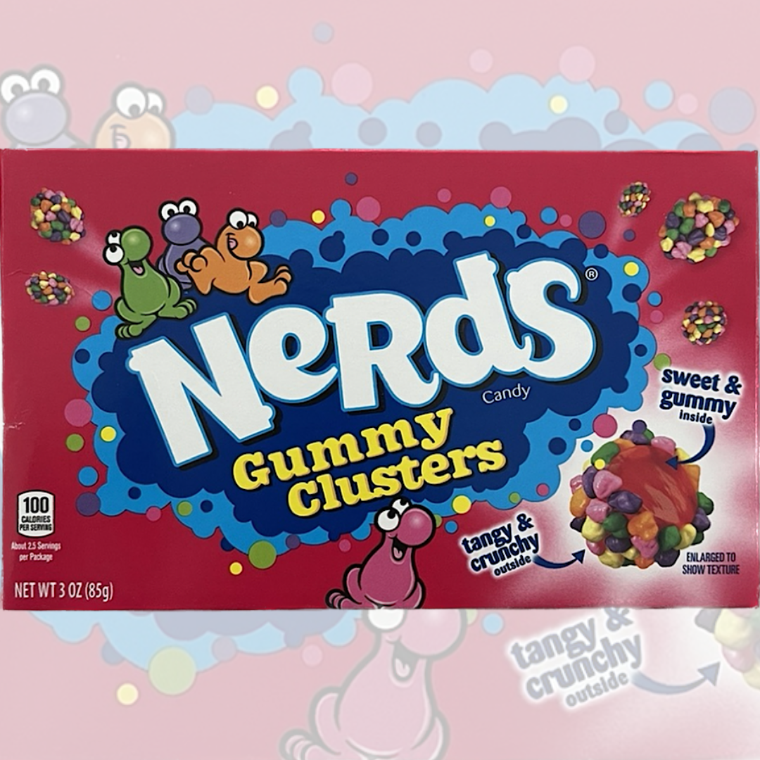 Nerds Gummy Clusters Video Box