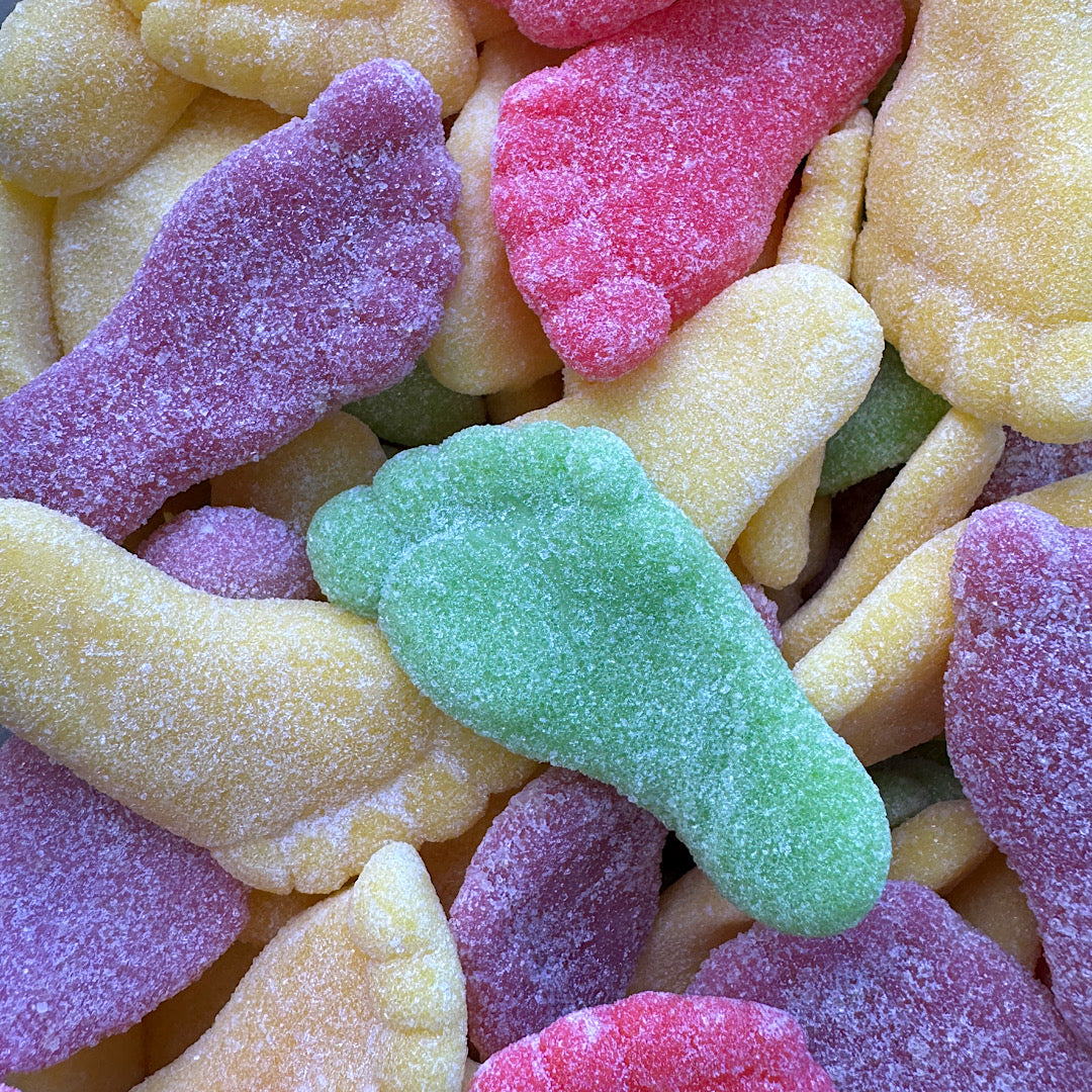 Sugared Colourful Feet