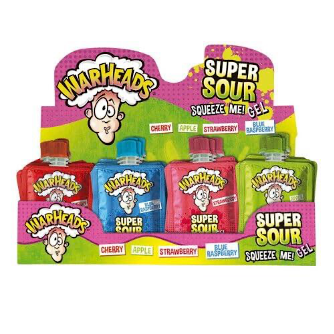 Warheads Super Sour Squeeze Gel Single