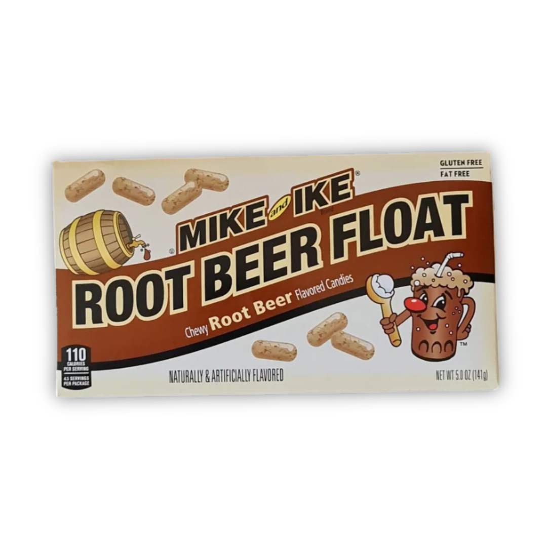 Mike and Ike Root Beer Float