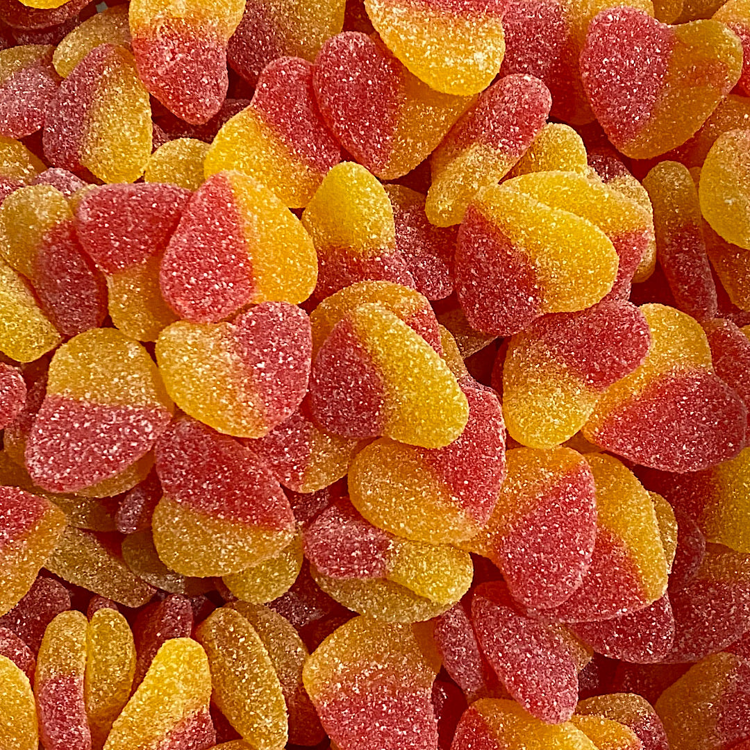Sour Peach Hearts