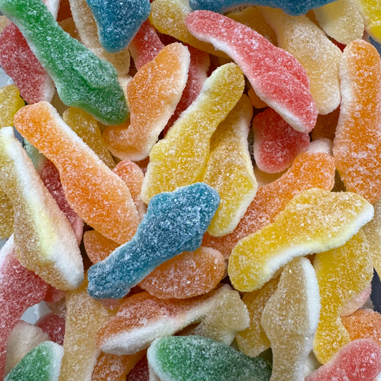 Sugared Gummi Rainbow Sharks