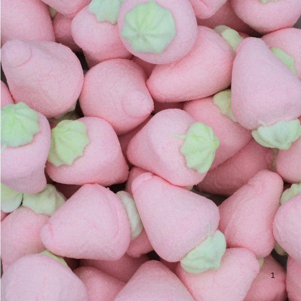 Mallow Strawberry (Jam Filled) – Eat Sweet Lollies