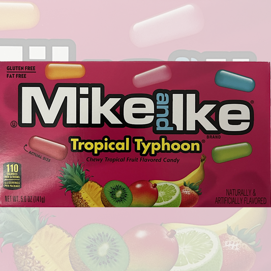 Mike and Ike Tropical Typhoon VIDEO BOX