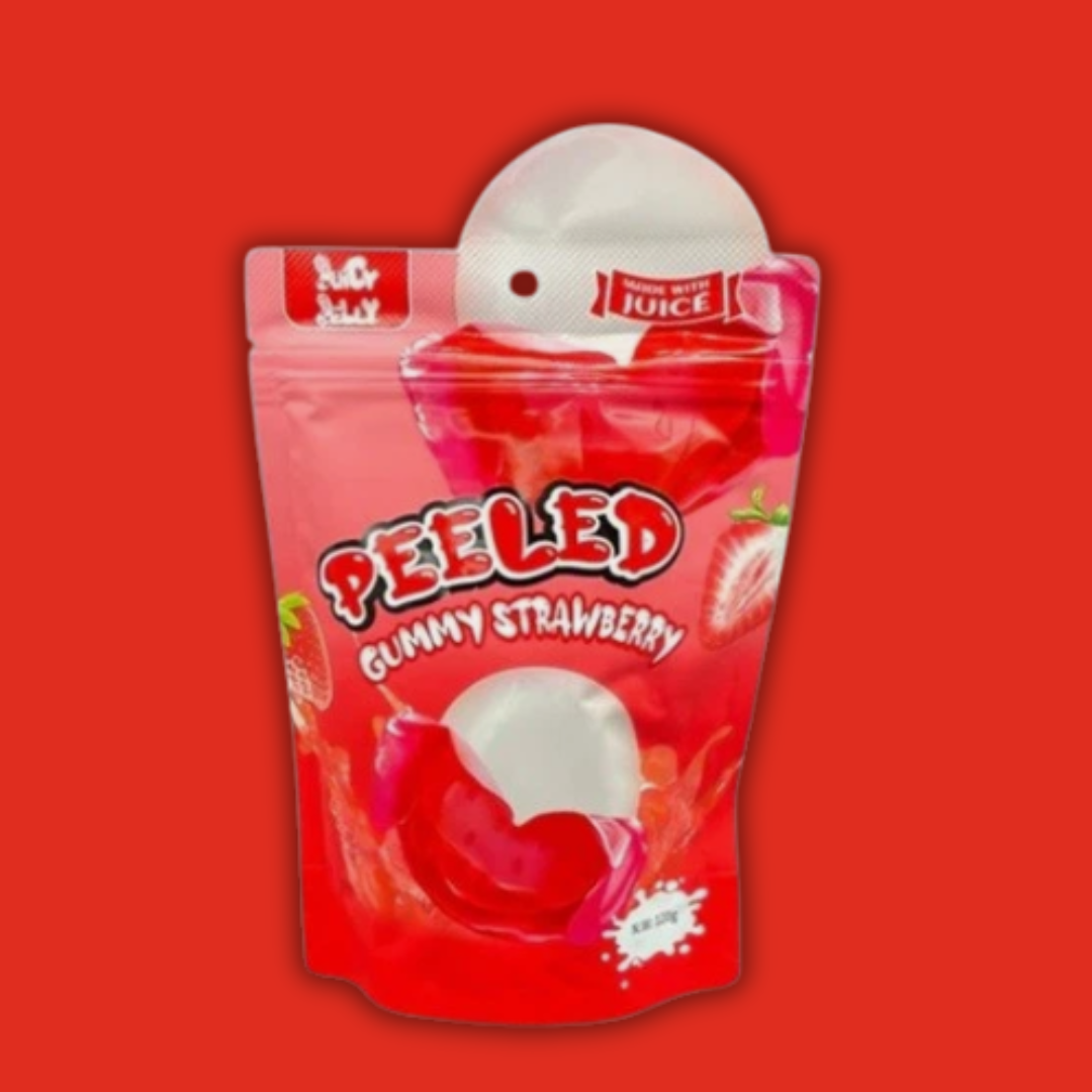 Peeled - Gummi Strawberry 120g