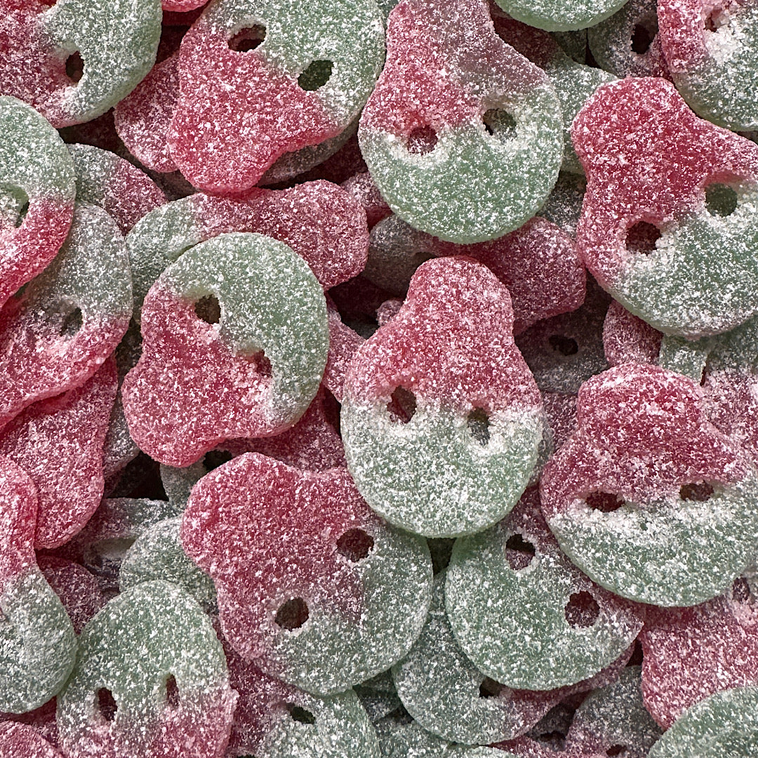 Fizzy Watermelon Skulls