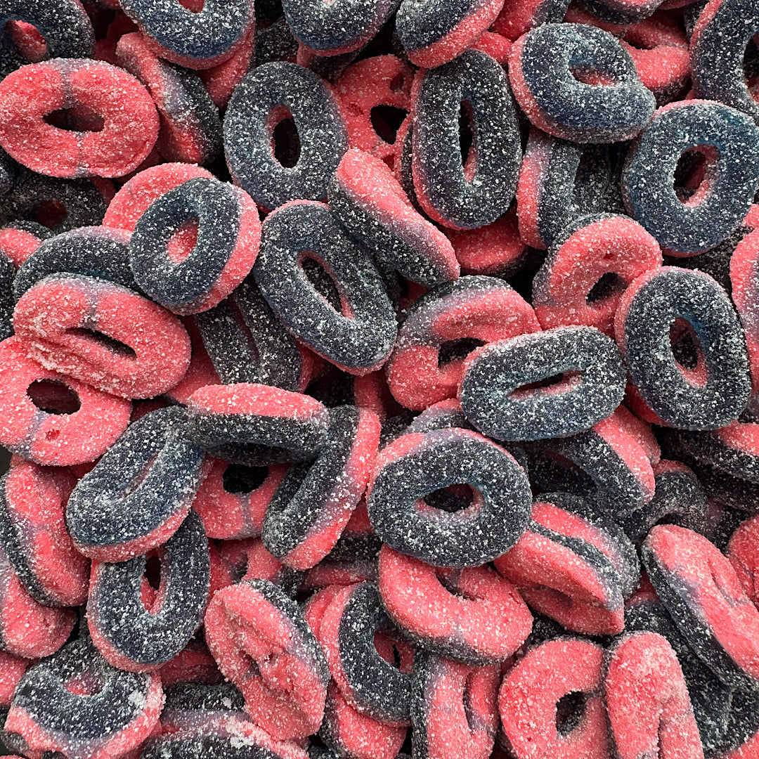 UK Sour Blueberry Rings