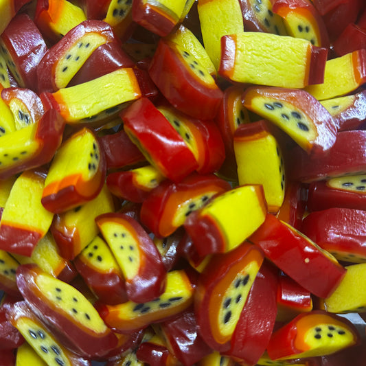 Passionfruit Liquorice Slices