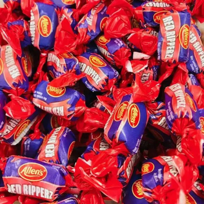 Allens Red Ripperz – Eat Sweet Lollies