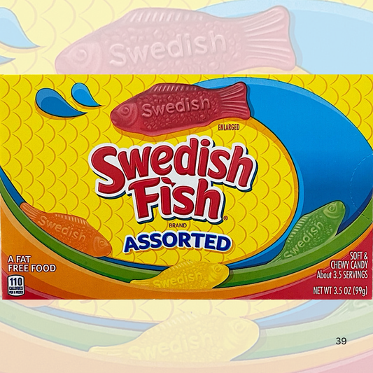 Swedish Fish Assorted Video Box