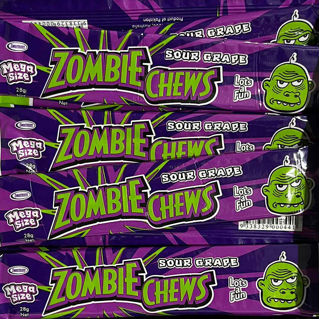 Zombie Chews Sour Grape