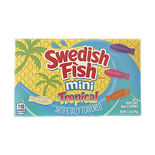 Swedish Fish Mini Tropical Video Box