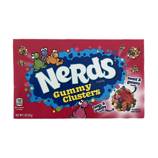 Nerds Gummy Clusters Video Box