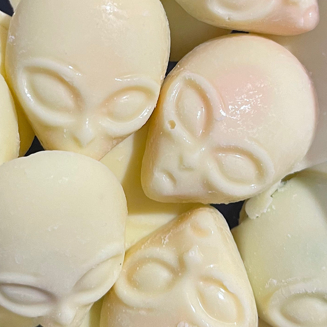 Alien Head Chocolates