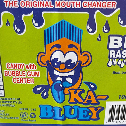 Ka-Bluey Candy with Bubble Gum Centres